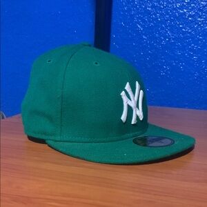 Green New Era 59fifty New York Yankees Cap.